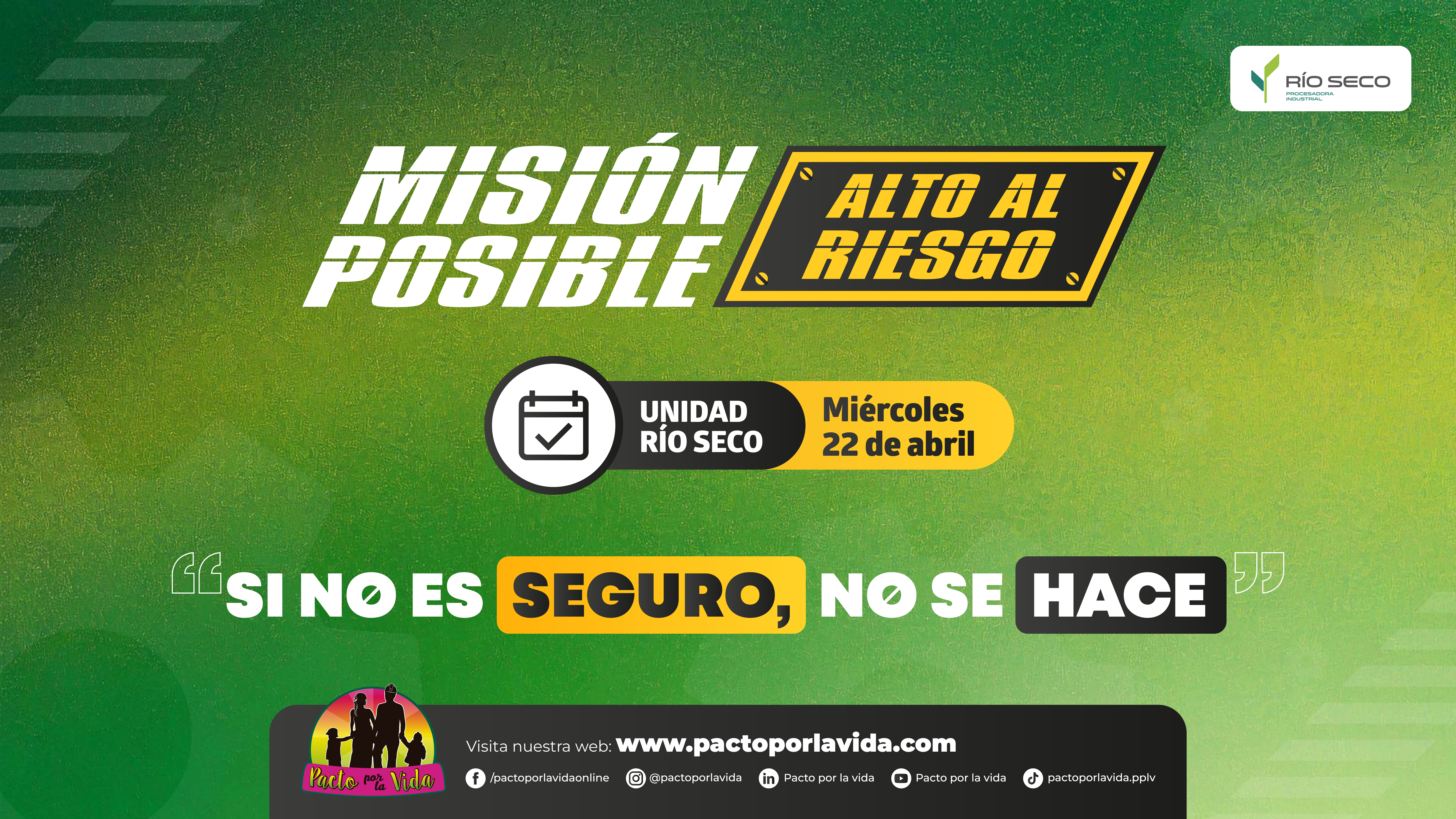 Misión Posible - Rio Seco - Miércoles 22 de abril