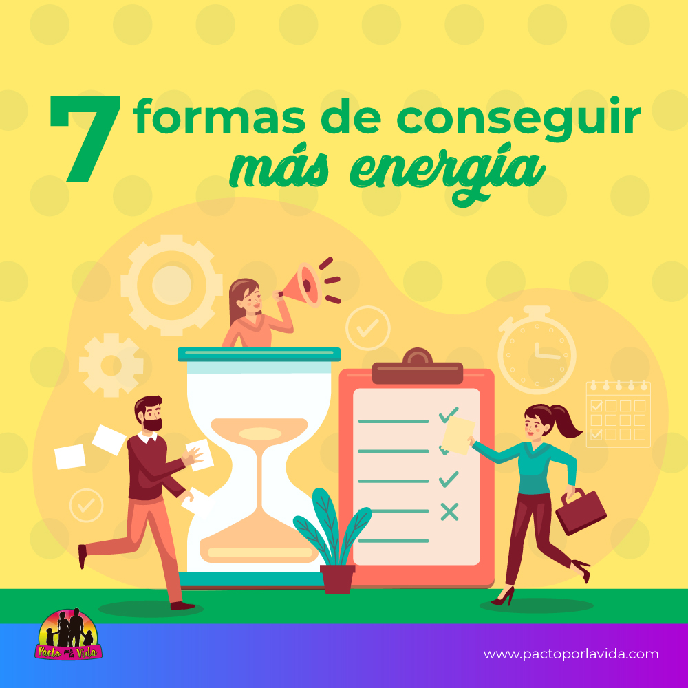 7 formas de conseguir más energía 