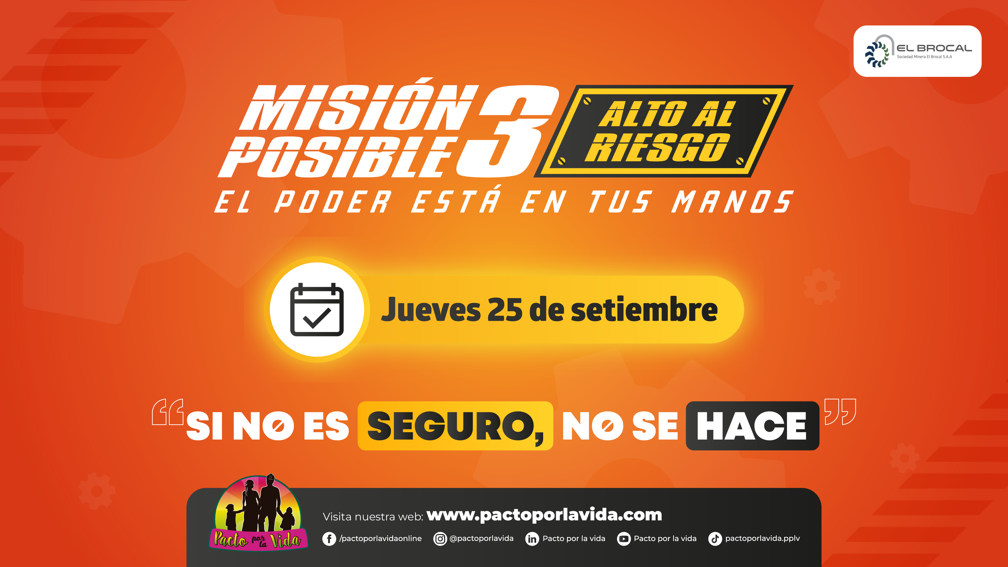 Misión Posible 3 - El Brocal - jueves 25 de setiembre